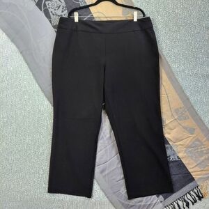 Dressbarn Black Wide Leg Pants, Women's Plus 18W